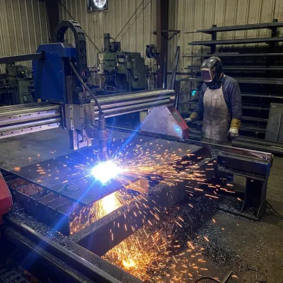 cutting aluminum with plasma cutter
