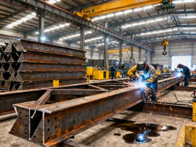 Structural steel fabrication with Hypertherm cutting