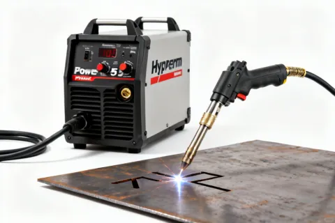 Hypertherm Powermax 45 handheld plasma cutting system
