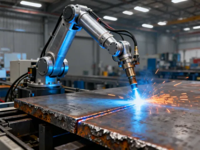 Hypertherm automated bevel cutting for weld preparation